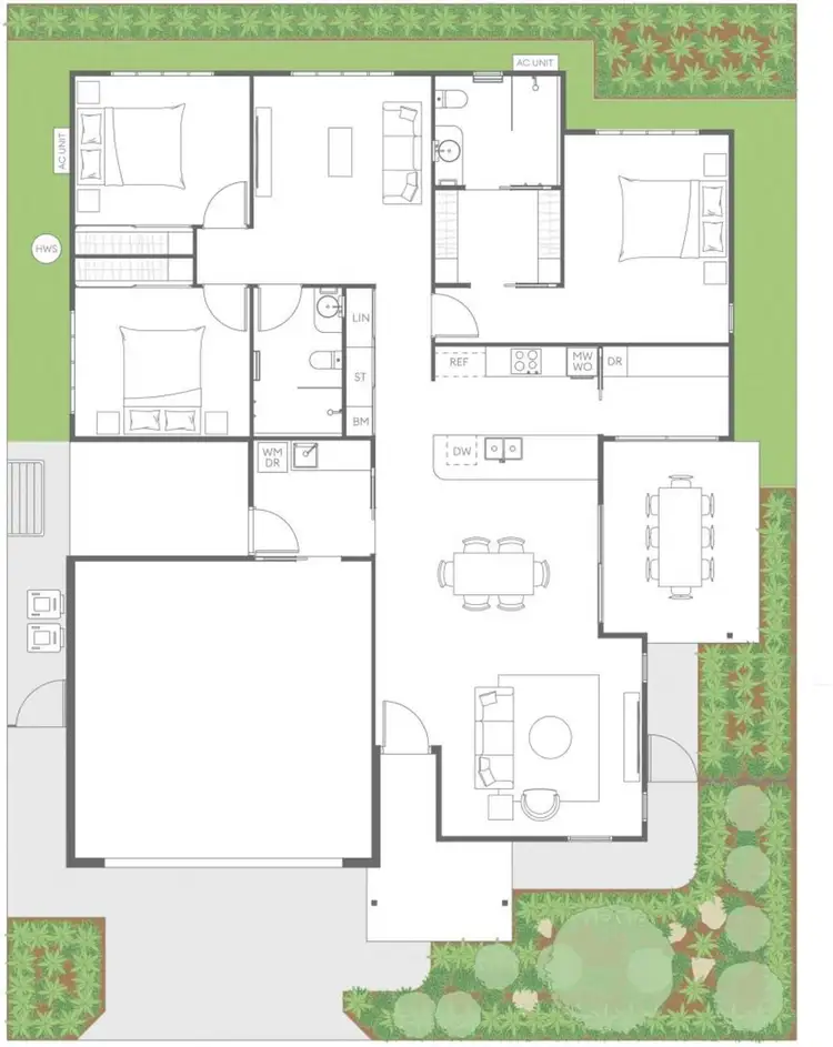 Floorplan of Homely retirement listing, Horizon/392 Woongarra Scenic Drive, Innes Park QLD 4670