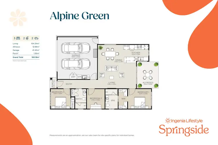 Floorplan of Homely house listing, Alpine/49 Lithgow Street, Beveridge VIC 3753