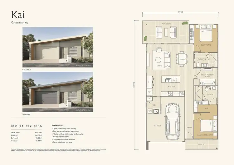 Floorplan of Homely retirement listing, Kai/321 Boomerang Drive, Blueys Beach NSW 2428