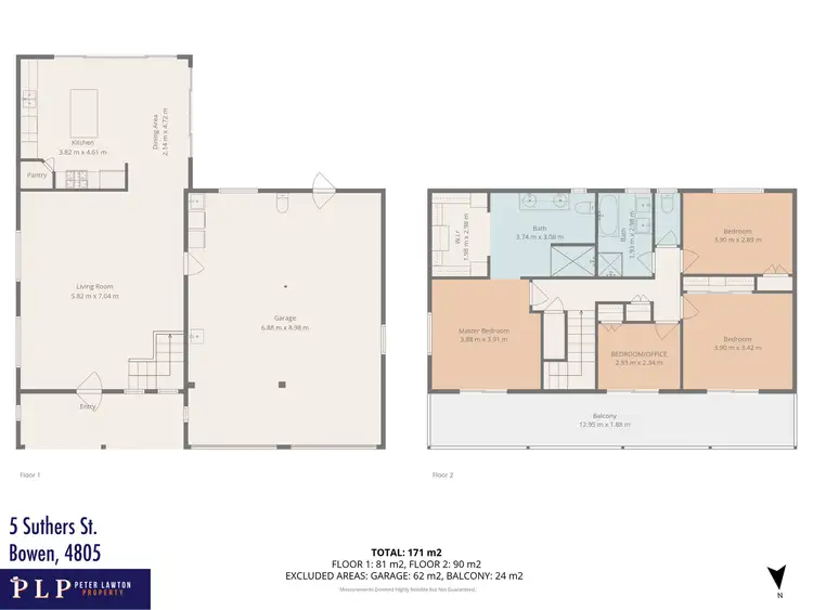 Floorplan of Homely house listing, 5 Suthers Street, Bowen QLD 4805