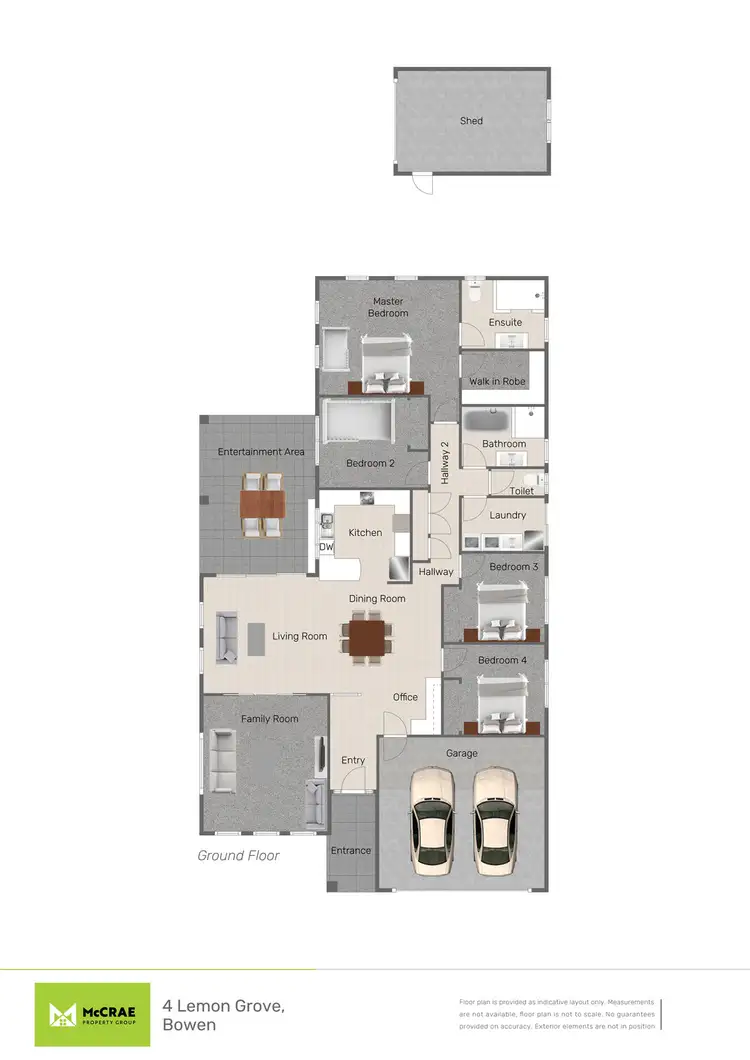 Floorplan of Homely house listing, 4 Lemon Grove, Bowen QLD 4805