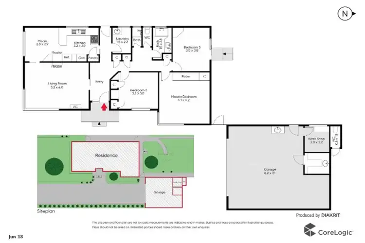 Floorplan of Homely house listing, 178 Heaths Road, Hoppers Crossing VIC 3029