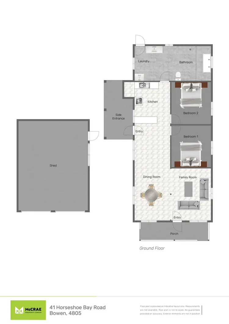 Floorplan of Homely house listing, 41 Horseshoe Bay Road, Bowen QLD 4805