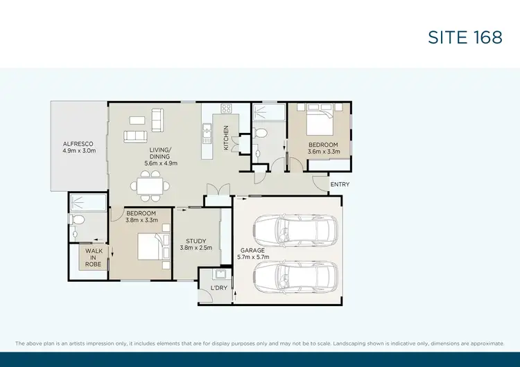 Floorplan of Homely retirement listing, 168/2-20 Island View Drive, Urangan QLD 4655
