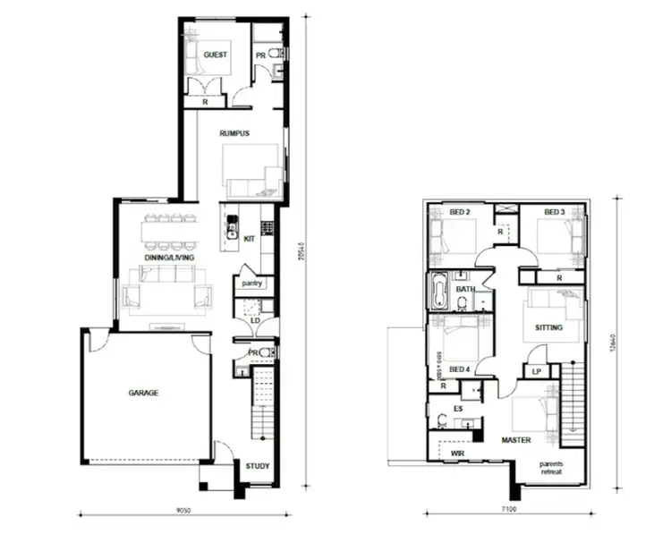 Floorplan of Homely other listing, Address available on request