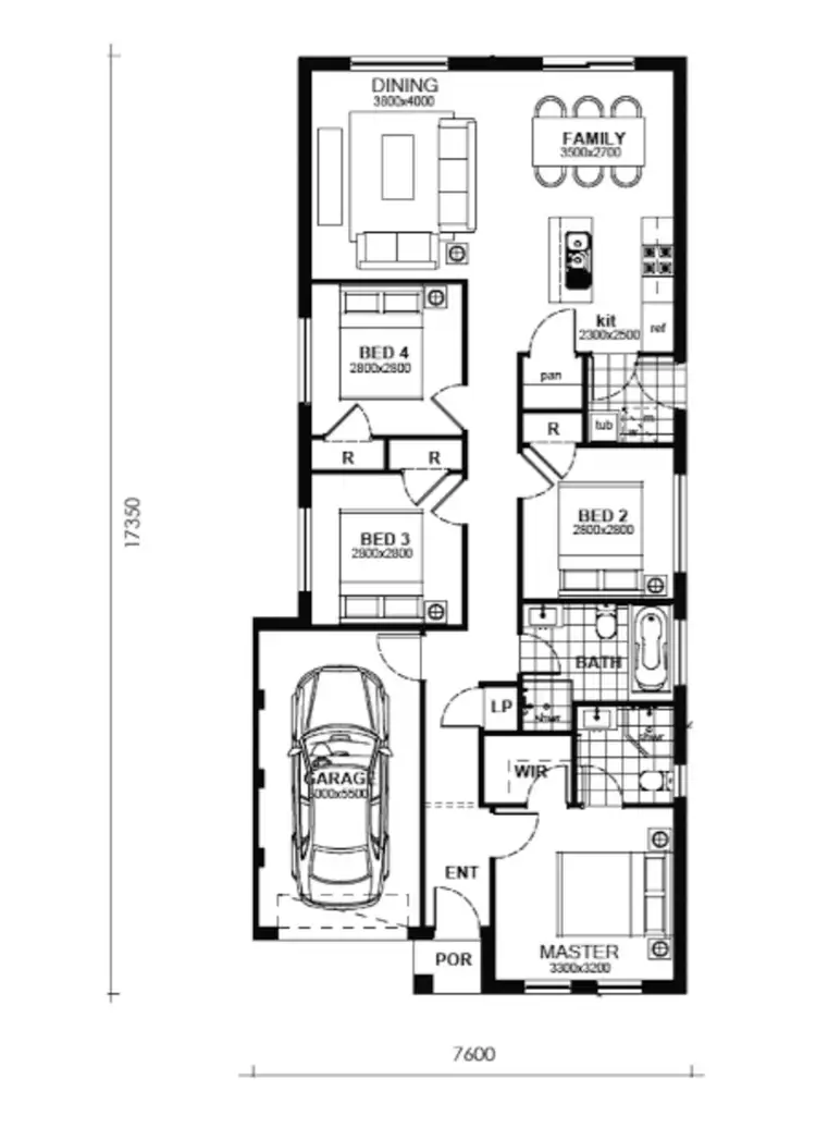 Floorplan of Homely other listing, Address available on request