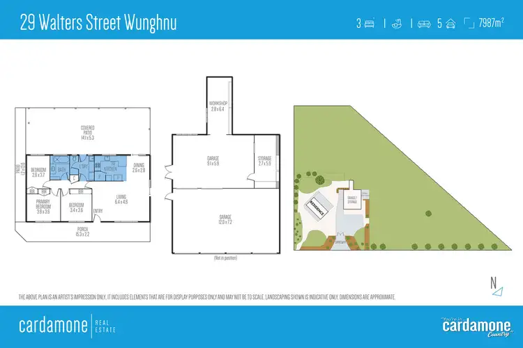 Floorplan of Homely rural property listing, 29 Walters Street, Wunghnu VIC 3635