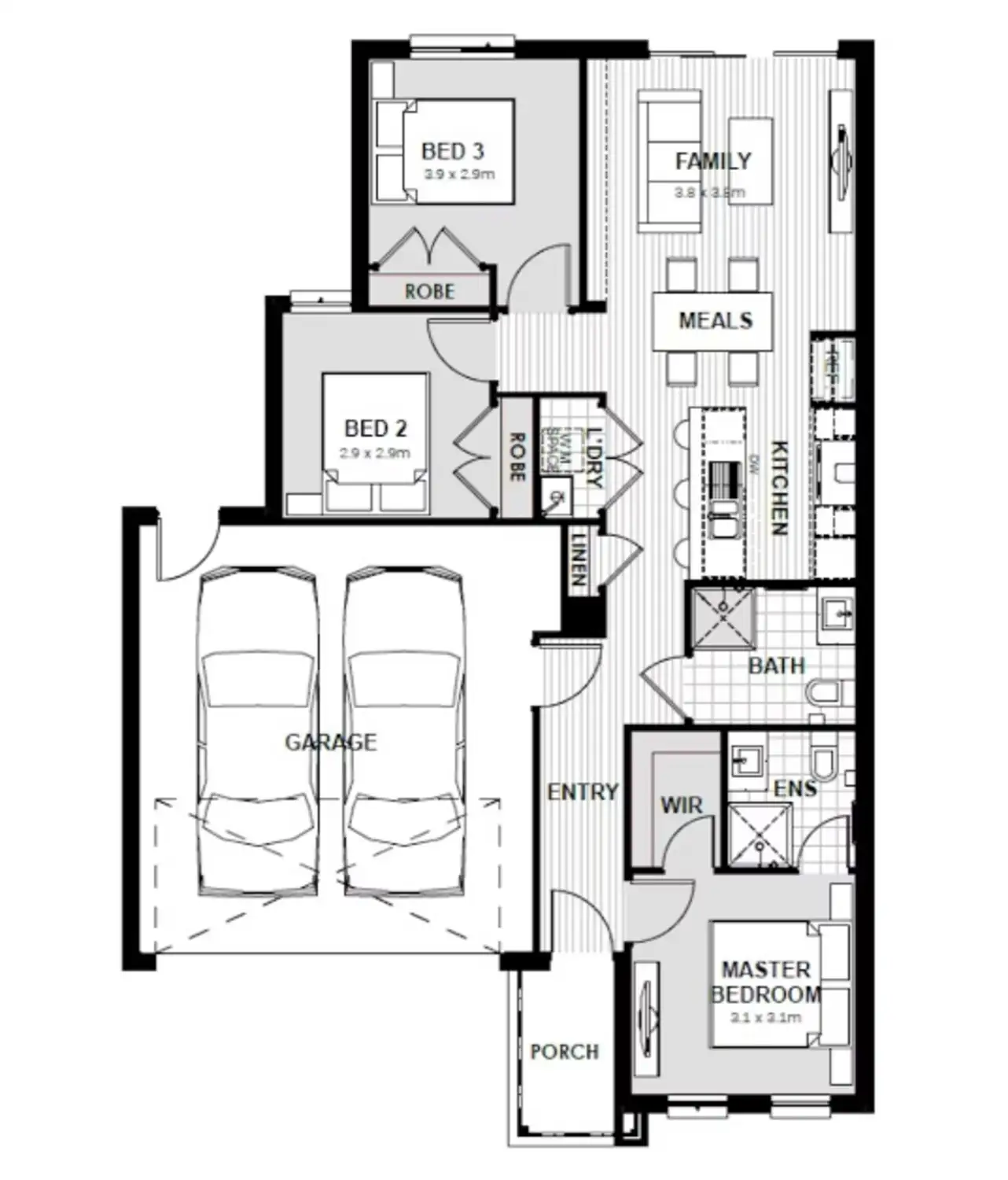 Floorplan of Homely other listing, Address available on request