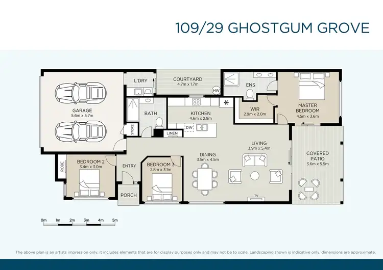 Floorplan of Homely retirement listing, 109/29 Ghostgum Drive, Upper Coomera QLD 4209
