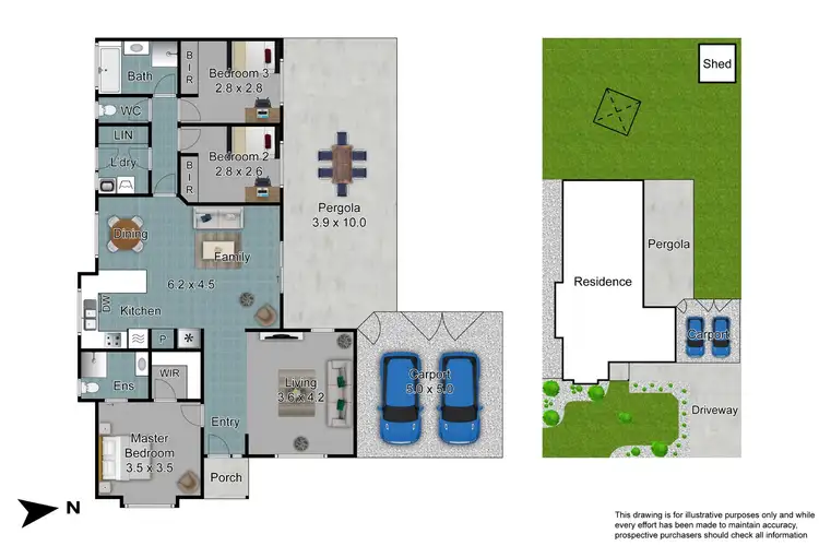 Floorplan of Homely house listing, 32 Genoa Way, Cranbourne West VIC 3977