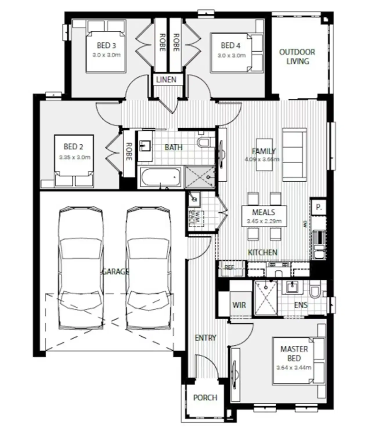 Floorplan of Homely other listing, Address available on request