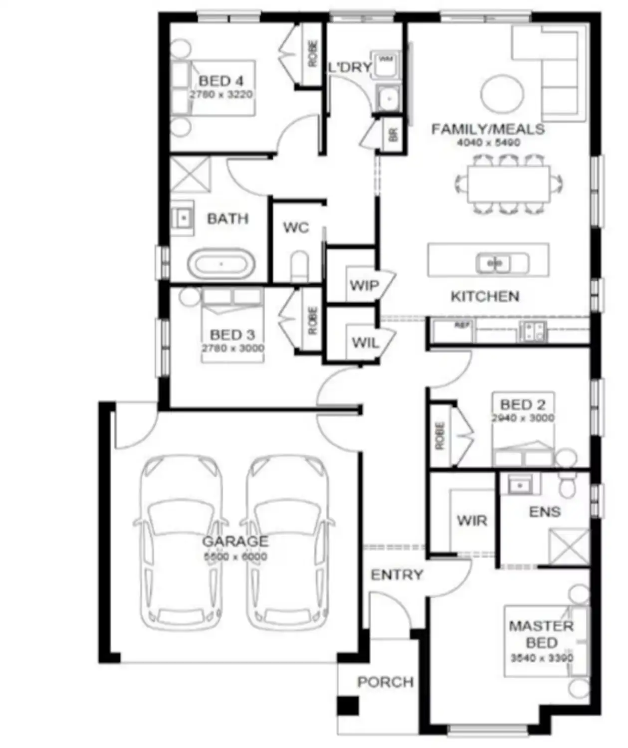 Floorplan of Homely other listing, Address available on request