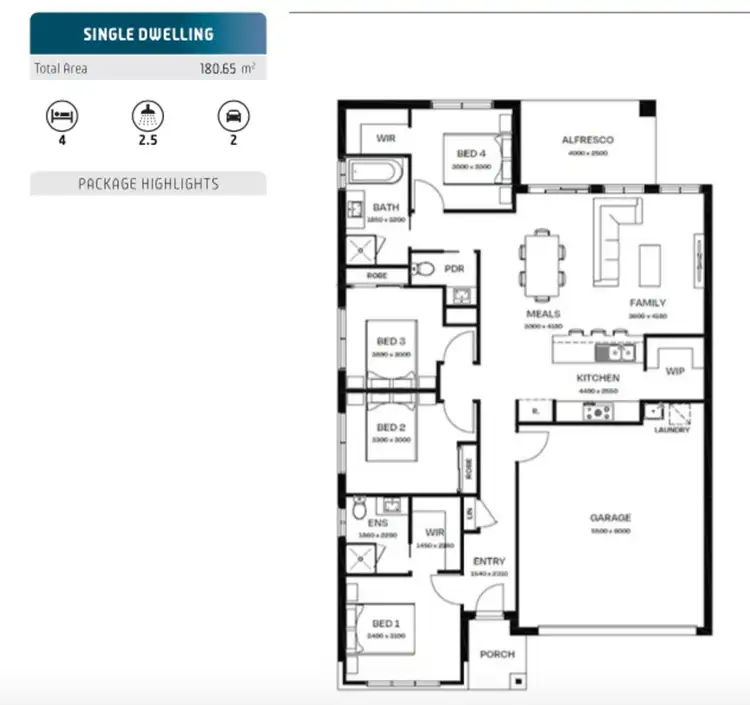 Floorplan of Homely other listing, Address available on request
