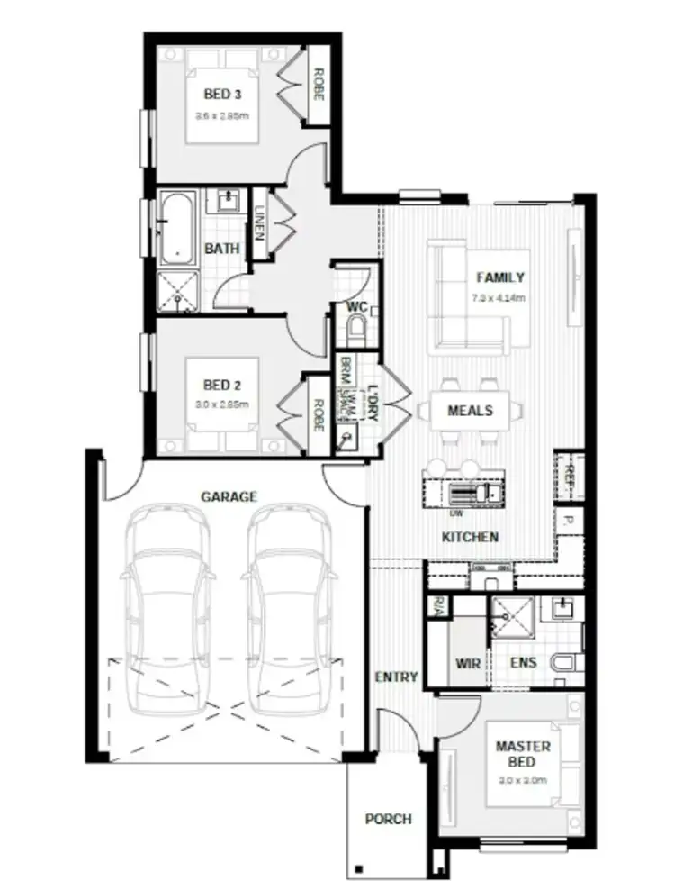 Floorplan of Homely other listing, Address available on request