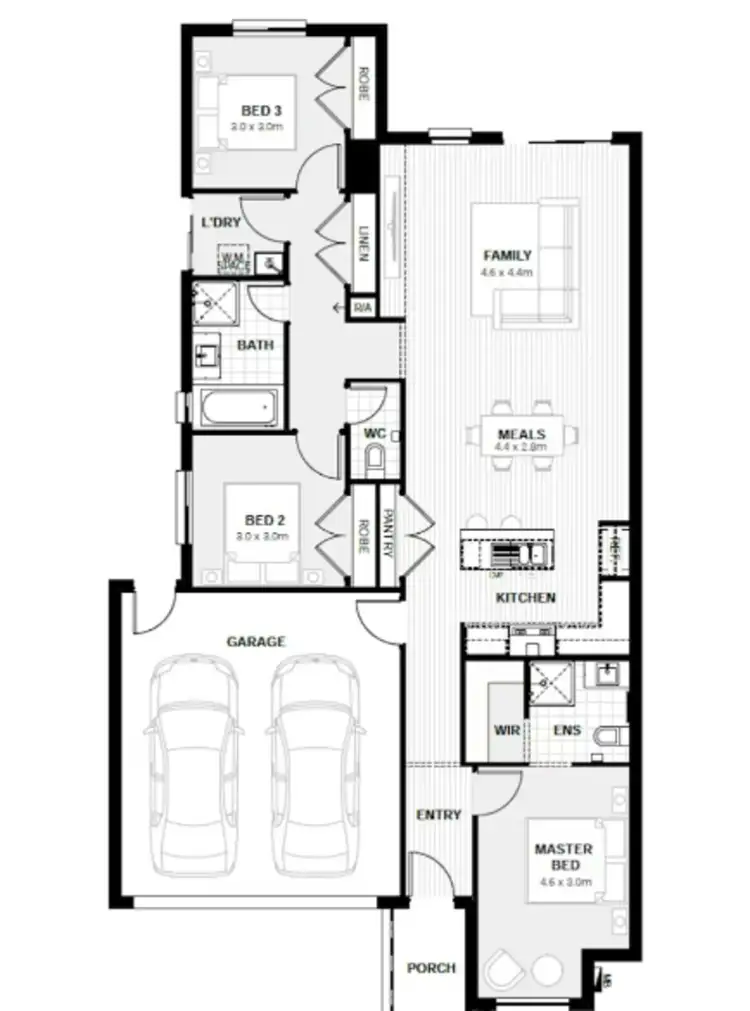 Floorplan of Homely other listing, Address available on request
