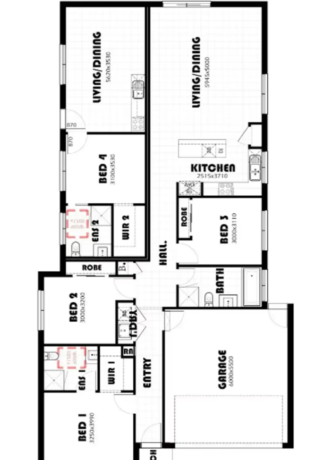 Floorplan of Homely other listing, Address available on request