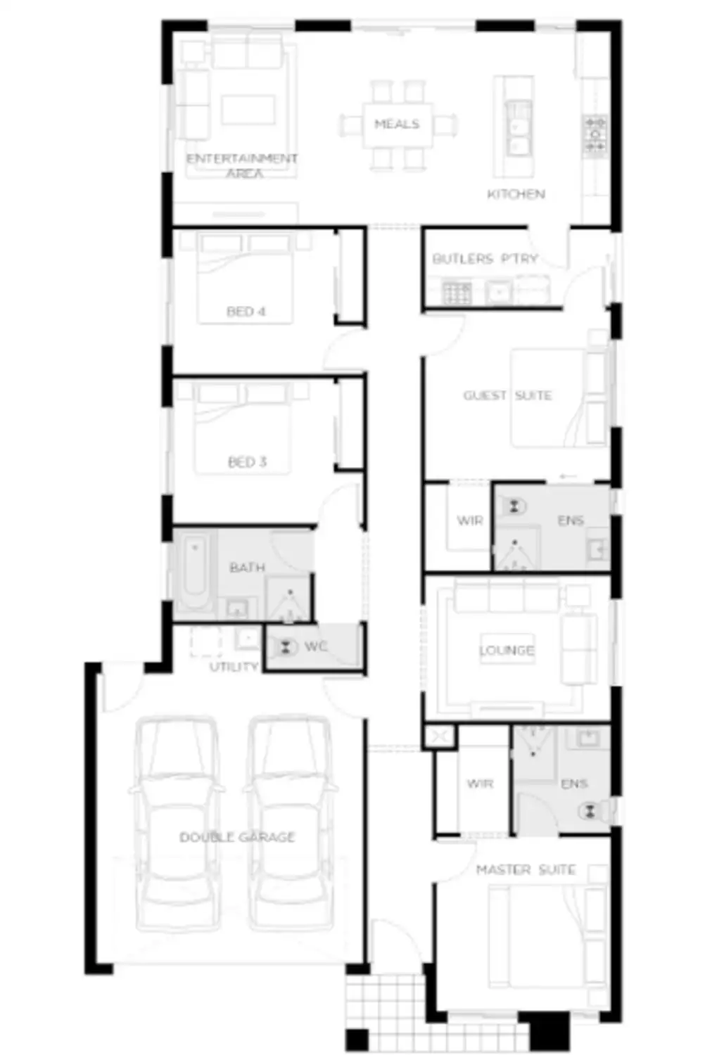 Floorplan of Homely other listing, Address available on request