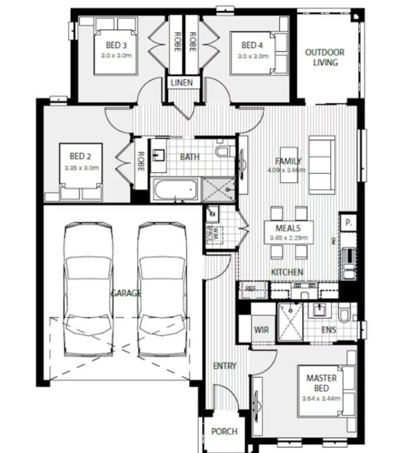 Floorplan of Homely other listing, Address available on request