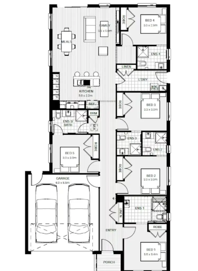 Floorplan of Homely other listing, Address available on request