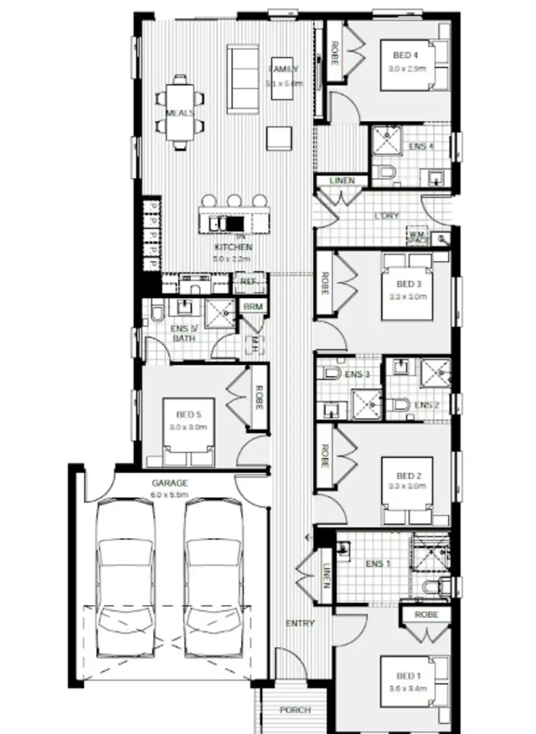 Floorplan of Homely other listing, Address available on request