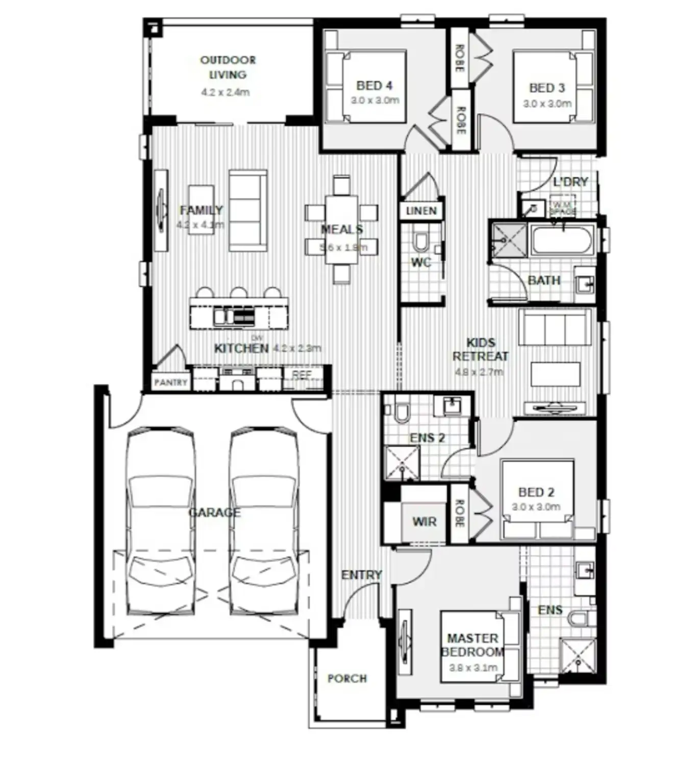 Floorplan of Homely other listing, Address available on request
