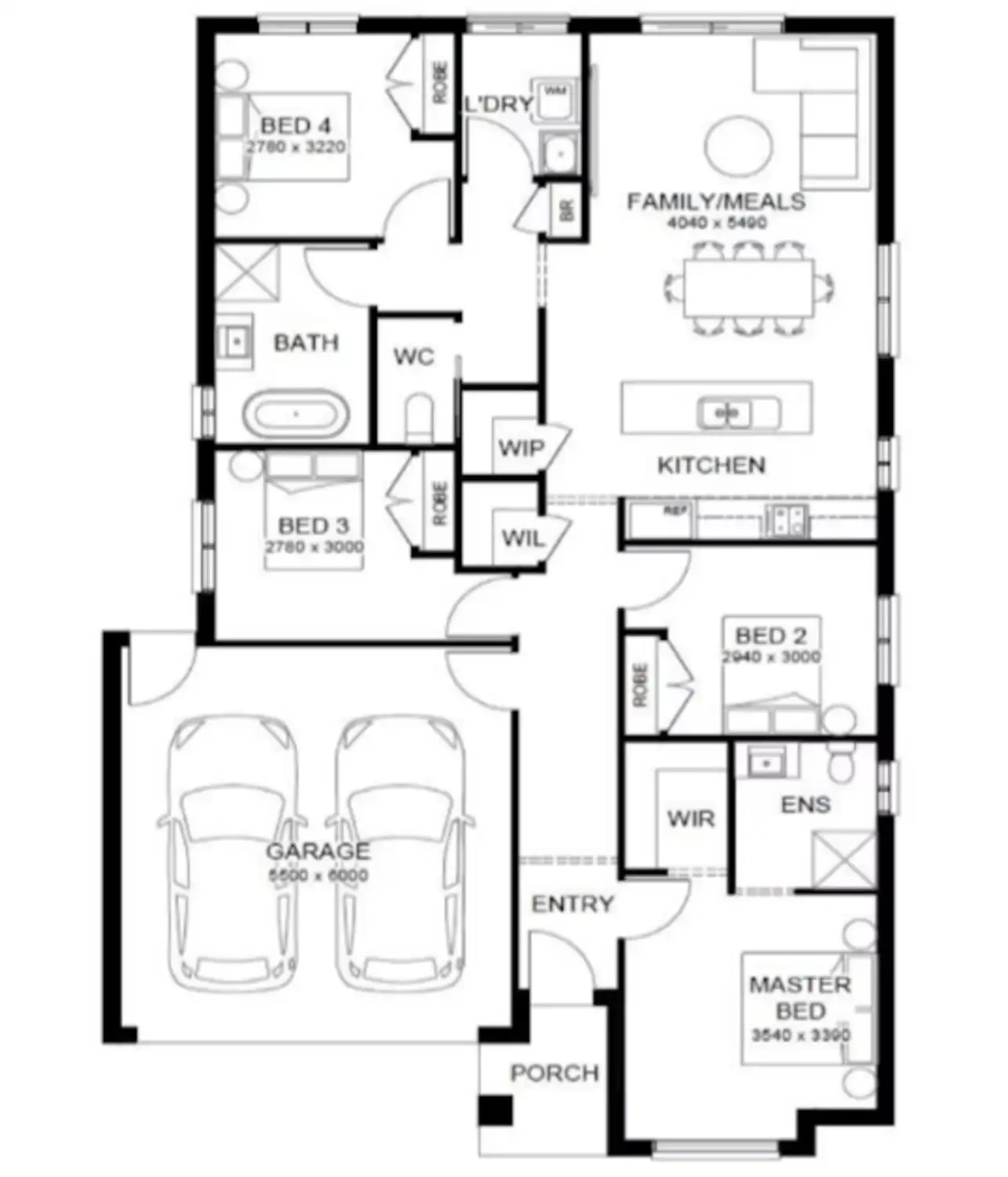 Floorplan of Homely other listing, Address available on request