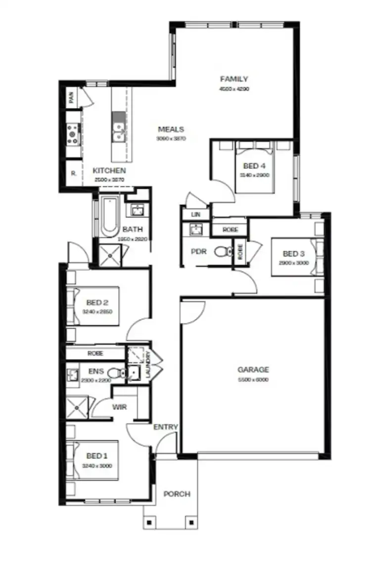 Floorplan of Homely other listing, Address available on request
