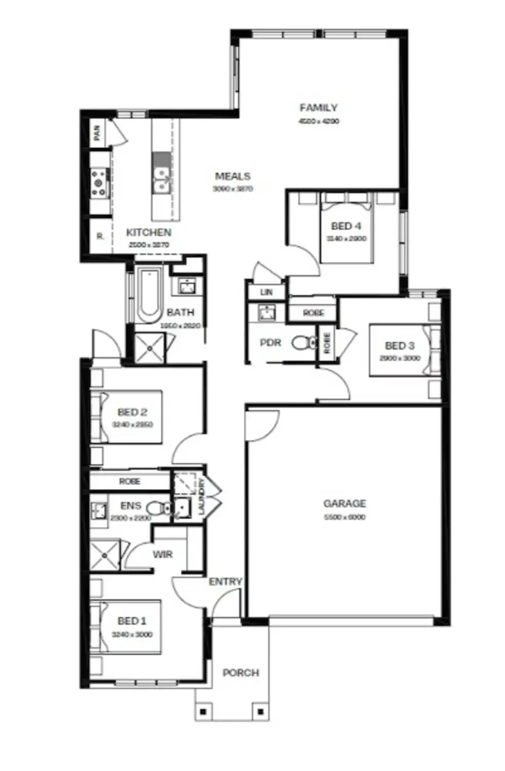 Floorplan of Homely other listing, Address available on request