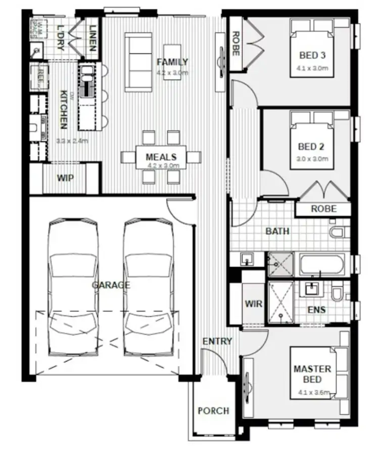 Floorplan of Homely other listing, Address available on request