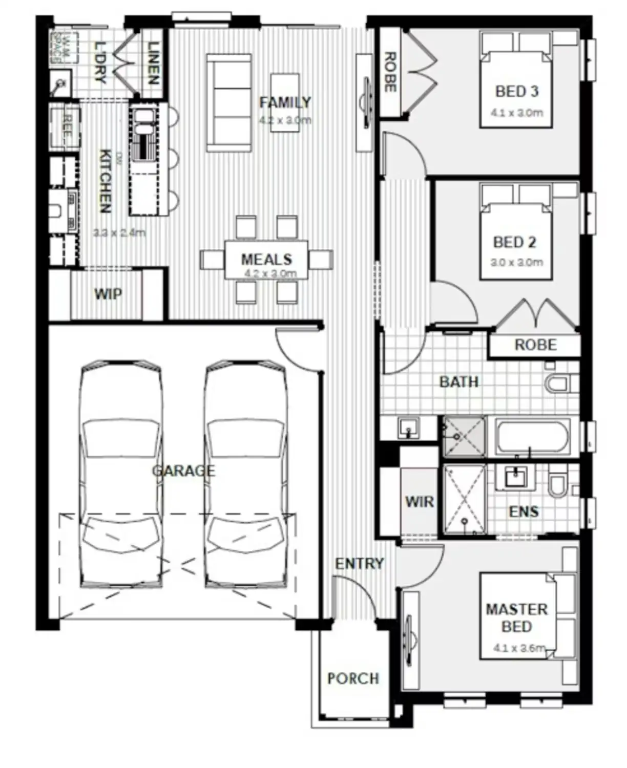 Floorplan of Homely other listing, Address available on request