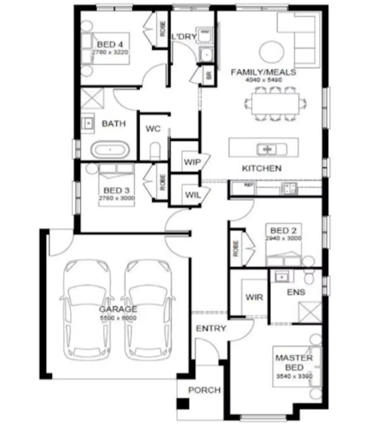 Floorplan of Homely other listing, Address available on request