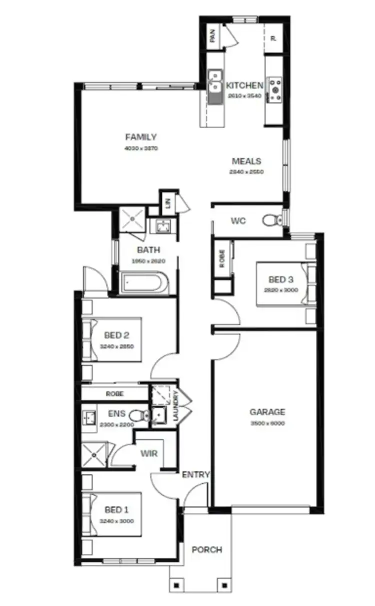 Floorplan of Homely other listing, Address available on request