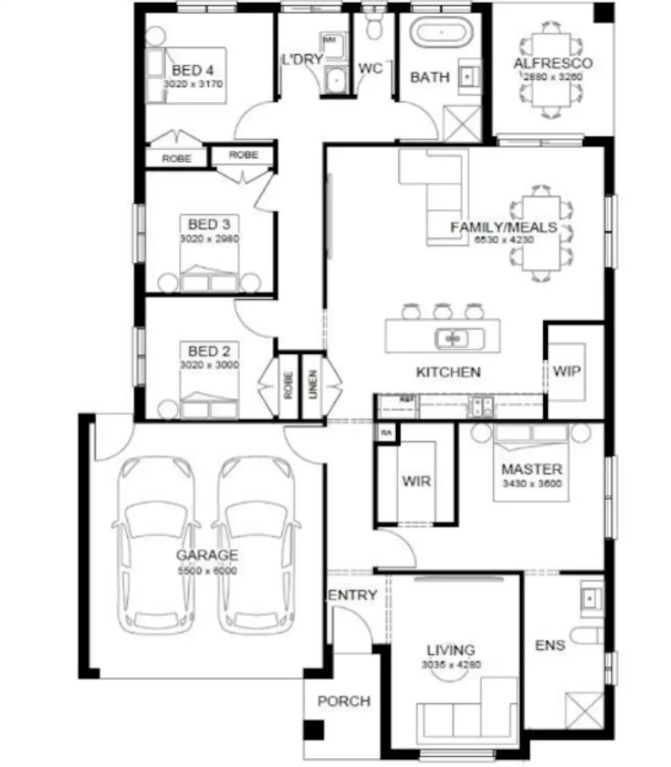 Floorplan of Homely other listing, Address available on request