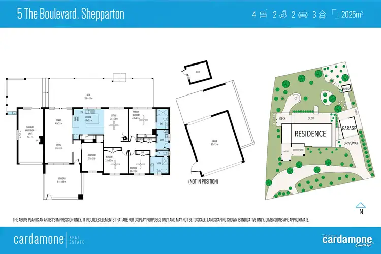 Floorplan of Homely house listing, 5-7 The Boulevard, Shepparton VIC 3630