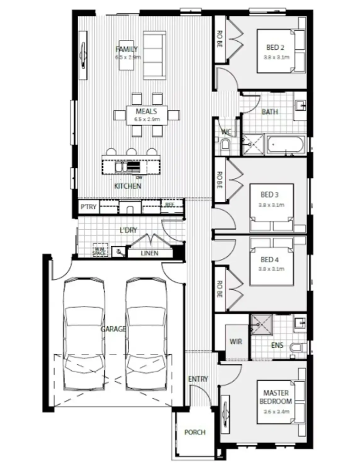 Floorplan of Homely other listing, Address available on request