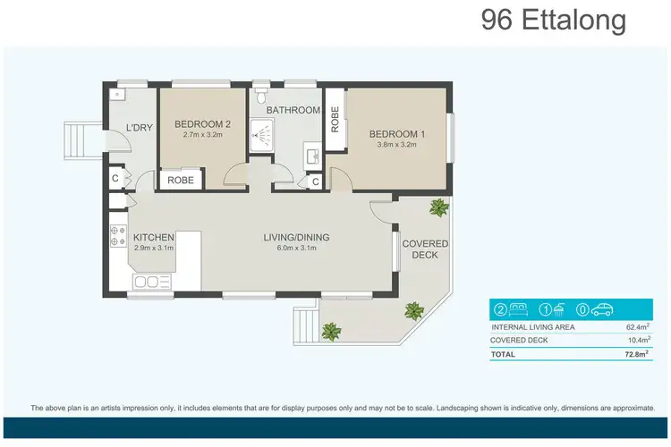 Floorplan of Homely retirement listing, 96/1 Fassifern Street, Ettalong Beach NSW 2257