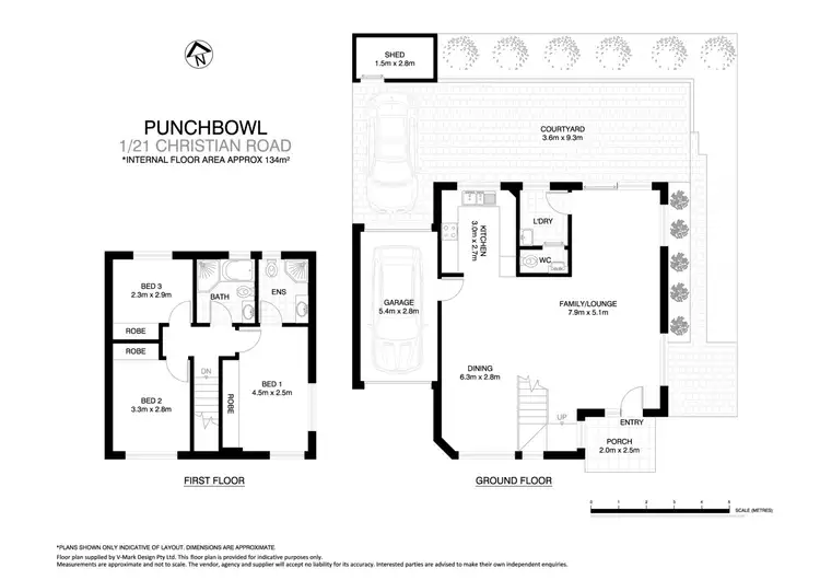 Floorplan of Homely townhouse listing, 1/21 Christian Road, Punchbowl NSW 2196