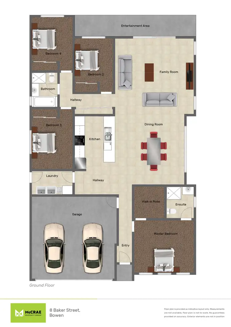 Floorplan of Homely house listing, 8 Baker Street, Bowen QLD 4805