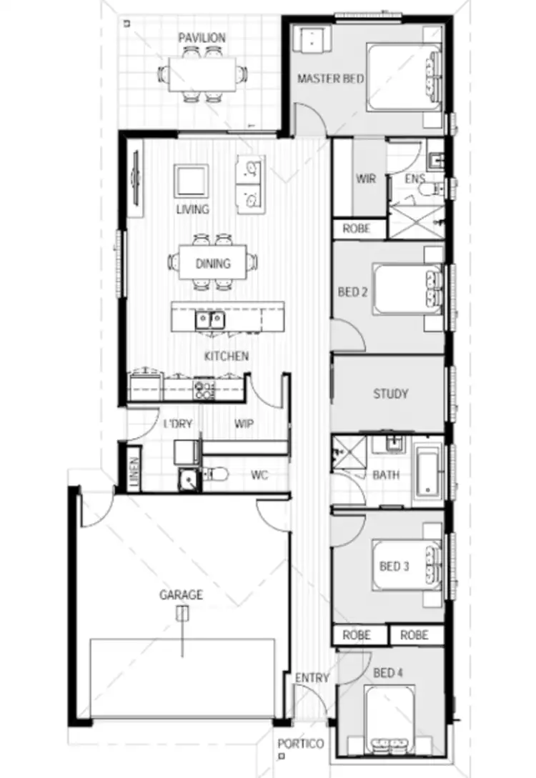 Floorplan of Homely other listing, Address available on request