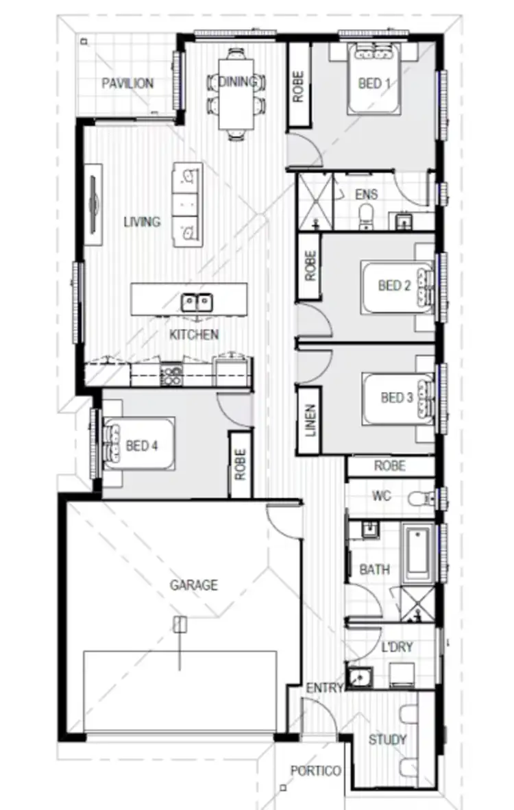 Floorplan of Homely other listing, Address available on request