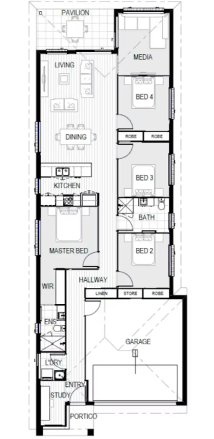 Floorplan of Homely other listing, Address available on request