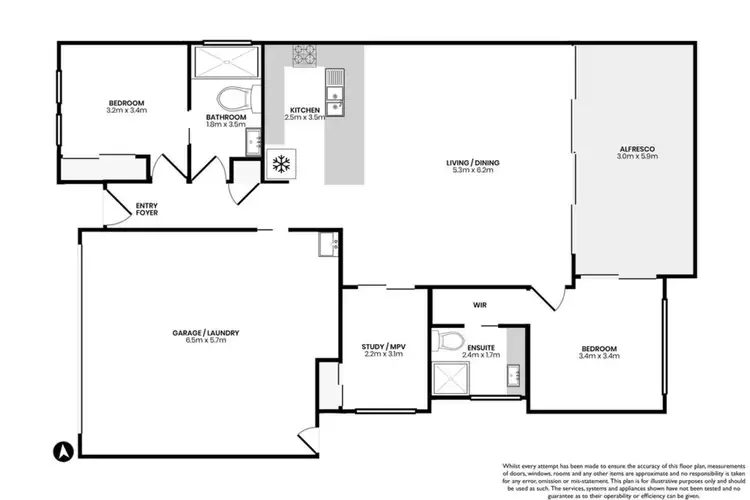 Floorplan of Homely retirement listing, 81/4495-4497 Nelson Bay Road, Anna Bay NSW 2316