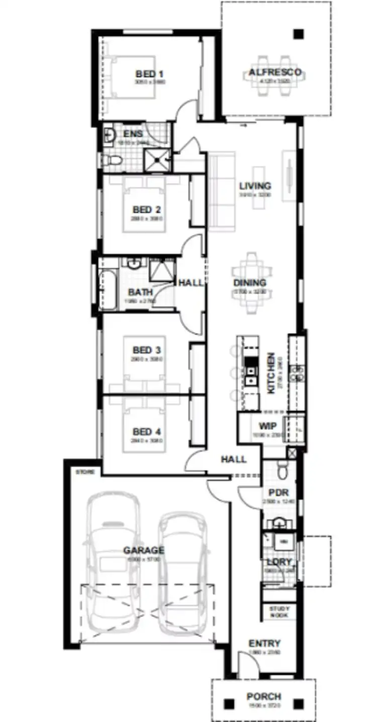 Floorplan of Homely other listing, Address available on request