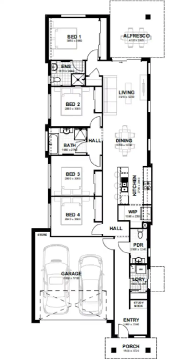 Floorplan of Homely other listing, Address available on request