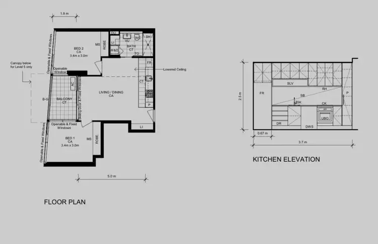Floorplan of Homely apartment listing, 704/408 Spencer Street, West Melbourne VIC 3003