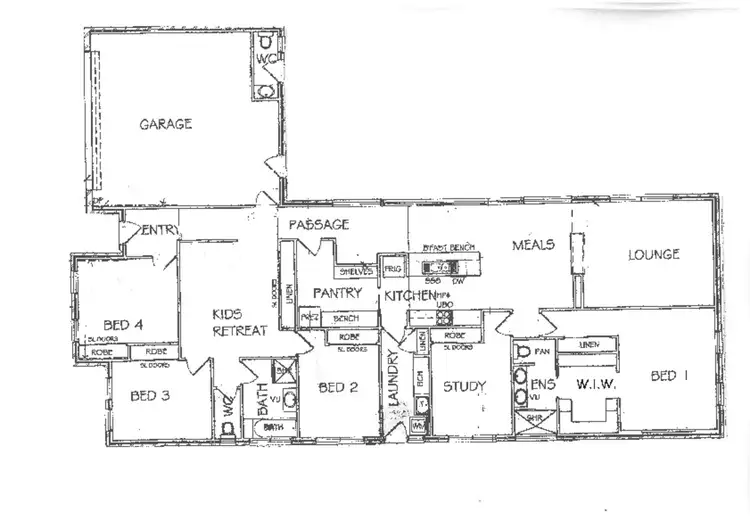 Floorplan of Homely house listing, 20 Sullivan Street, Ascot VIC 3551