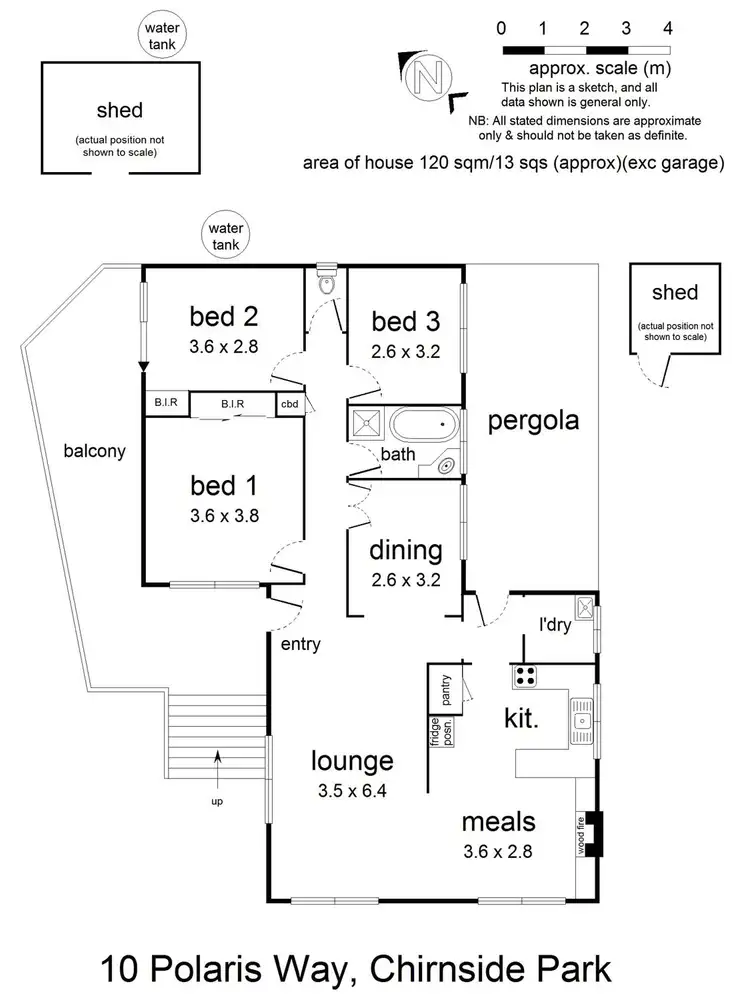 Floorplan of Homely house listing, 10 Polaris Way, Chirnside Park VIC 3116