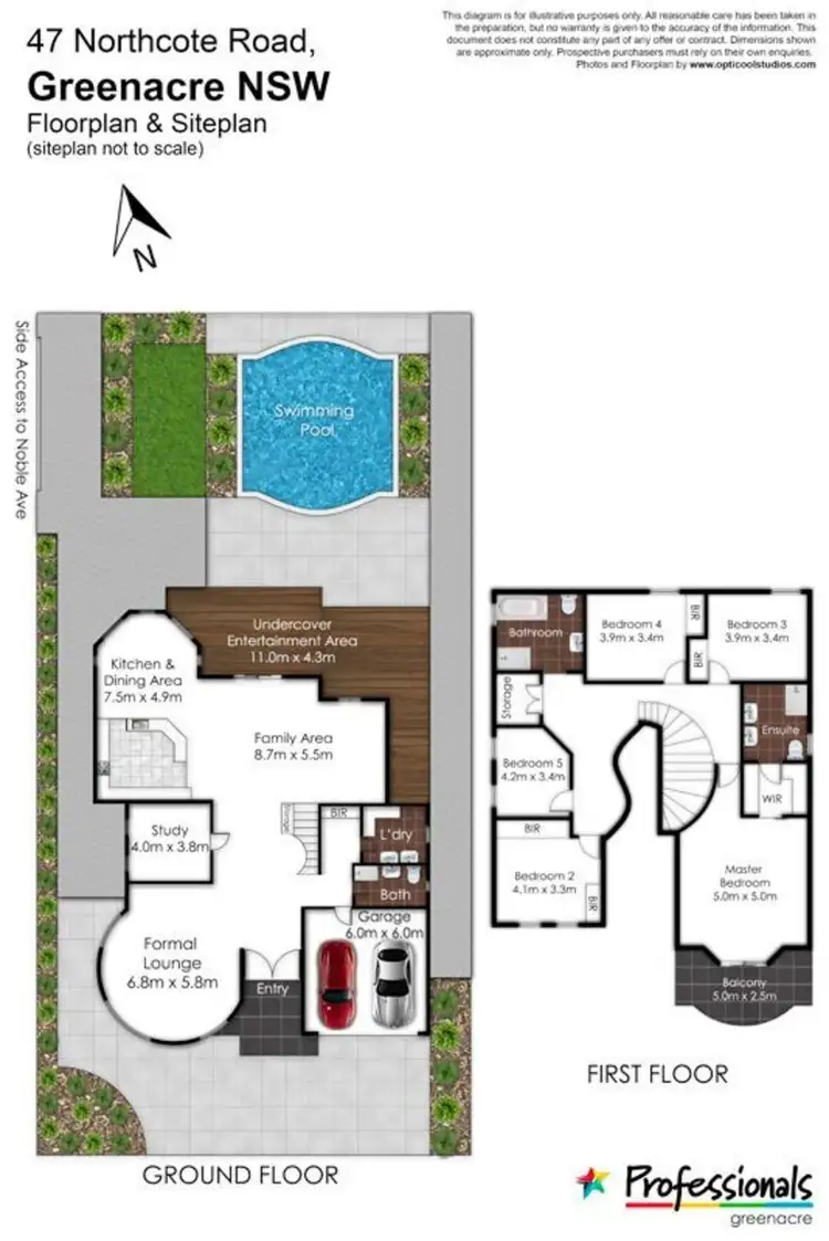 Floorplan of Homely house listing, 47 Northcote Road, Greenacre NSW 2190