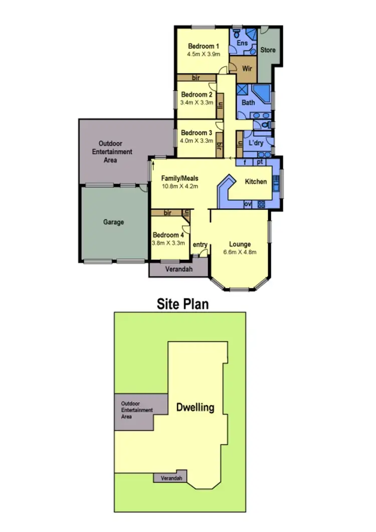 Floorplan of Homely house listing, 38 Nordic Avenue, Taylors Lakes VIC 3038