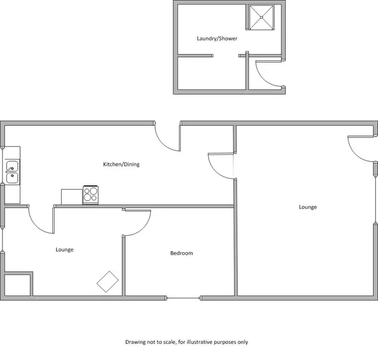 Floorplan of Homely house listing, 9 Mason Road, Koolywurtie SA 5575